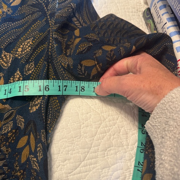 FARM Rio Teal Dotted Forest Lenzing Ecovero Viscose Wrap Mini Dress - Picture 8 of 9